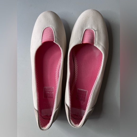 Helly Hansen symphony ballet flats Womens size 8.5 Cream and coral - Picture 4 of 6